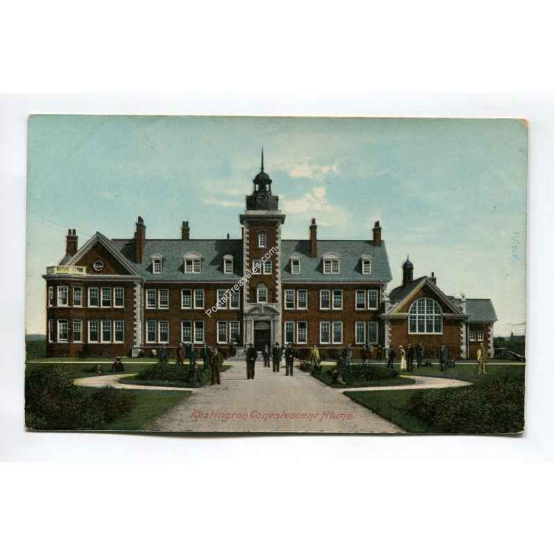Rustington Convalescant Home England vintage postcard